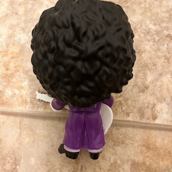 Funko Pop Figure in Purple with White Guitar (Prince Funko!) -Box not included - Picture 2 of 2